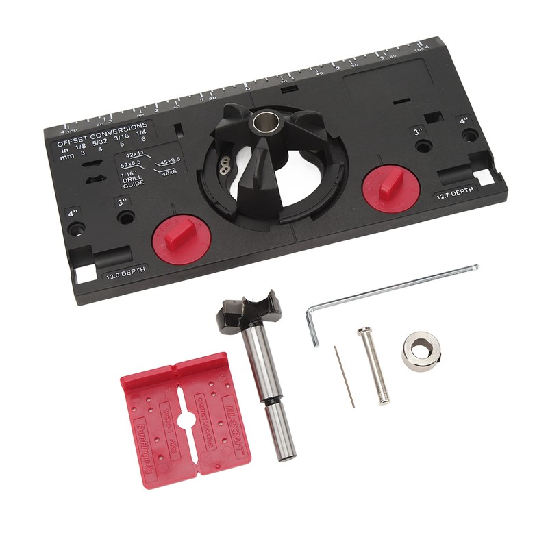 35mm Hinge Boring Jig Woodworking Hinge Hole Drilling Guide Locator