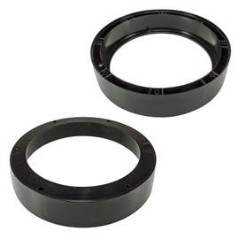 tomzz Audio 2857-019 Speaker Rings Adapter Brackets Compatible with VW Caddy Golf V Multivan T5 Front Door for 200 mm DIN Speaker