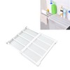 Tension Rod Shelf 14.2 Inch Width Nail Free Expandable Storage