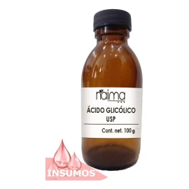 Acido Glicólico Aha Puro 100 Gramos