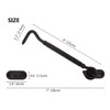 Heavy Duty Solid Barn Door Lock - 6" Sliding Door