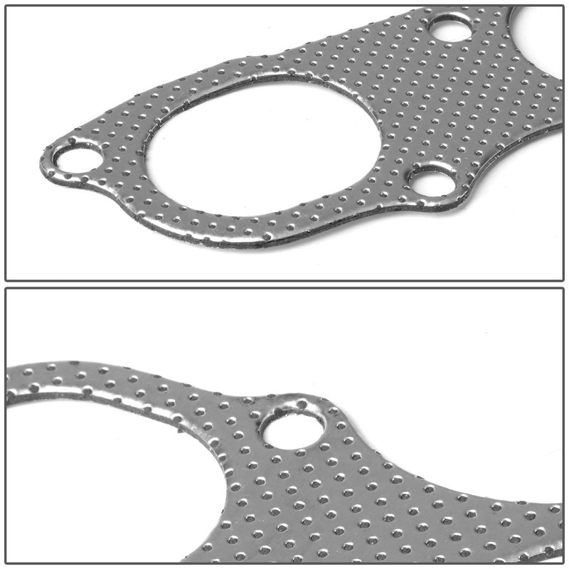 Aluminum Exhaust Manifold Header Gasket Set Compatible with 99-09 Honda