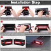 RONSTA 2 Pcs Trailer Light Steel Boxes Housing Kit with