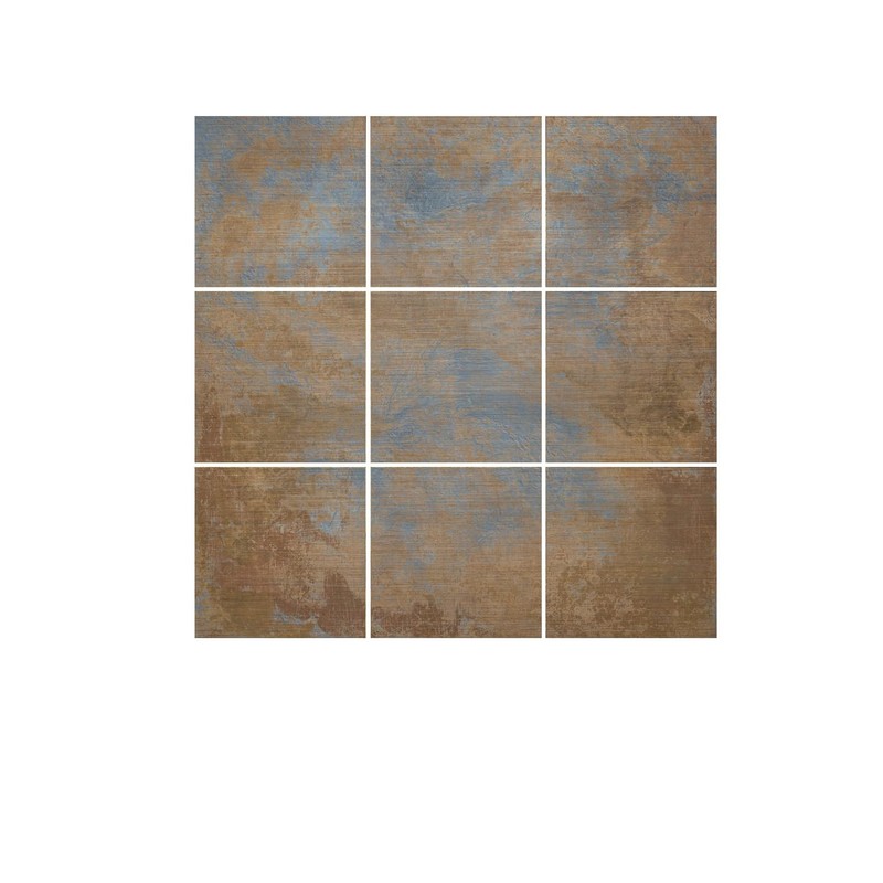 neukids distressed splashback metal rust, Copper earth red splashbacks for