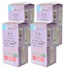 NaturaMoon Absorbent Panty Liner, 30 Pieces x 4 Pack Set,
