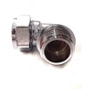 15mm x 1/2" Male Chrome Elbows