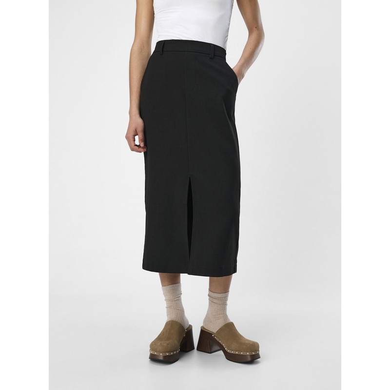 Object Women's Objlisa Harlow Mw Skirt Noos Skirt, black