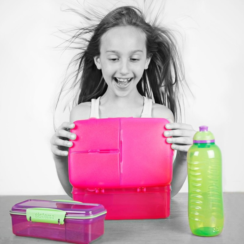 Sistema Lunch Slimline Quaddie - 1.5 L, Blue