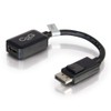 C2G 20cm DisplayPort Male to HDMI Female Adapter Converter -