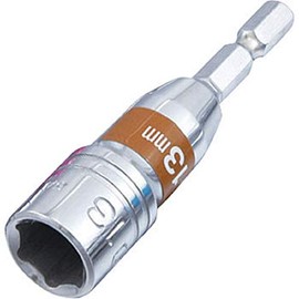 Suekage Tool SEK OPS102 Electric Short Socket, Hex 0.5 x Shaft Diameter Hex Diagonal Side: 0.25 x Total Length: 3.0 inches (75 mm)