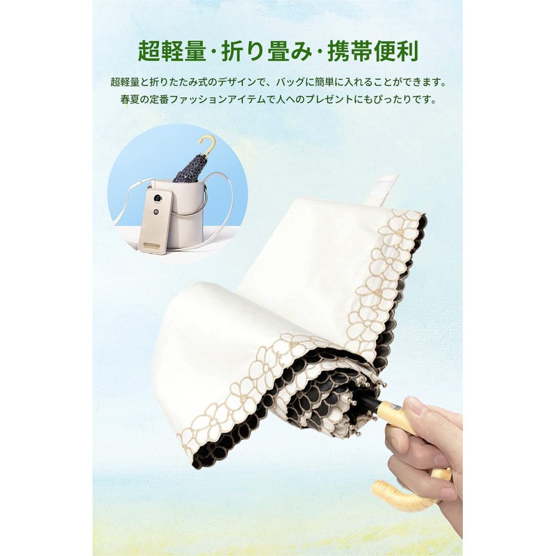 Parasol, Folding Umbrella, Ultra Lightweight, 6.8 oz (174 g) /