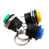 YFFSFDC Push Button Switch SPST Moment Push Button Switch 6A/125V