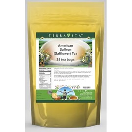 American Saffron (Safflower) Tea (25 tea bags, ZIN: 513251) - 3 Pack