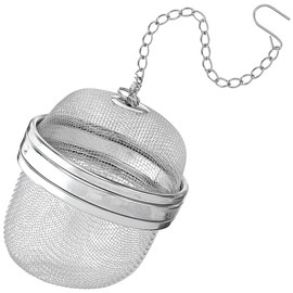 Staedter 702059 Tea and Spice Ball with Chain, 6.5 cm, Stainless Steel Silver, 30 x 30 x 30 cm