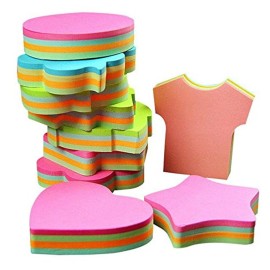 Funny live 6 Pads Creative Sticky Notes 3x3 Self-Stick Notes for Home, Office,100 Sheets...