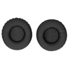 Headphone Ear Cover Cushion Sponge Earpad Artificial Leather Black Fit