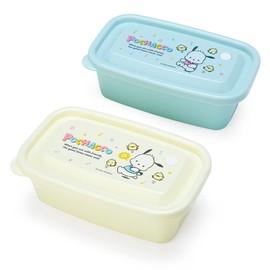 Sanrio 455938 Pochacco Food Container (Storage Container), Set of 2