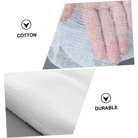 Beavorty 1set Practical Beauty Gauze Facial Masks Ultra Thin Skin Management for Safe and Comfortable Gauze Masks for Home Skincare White