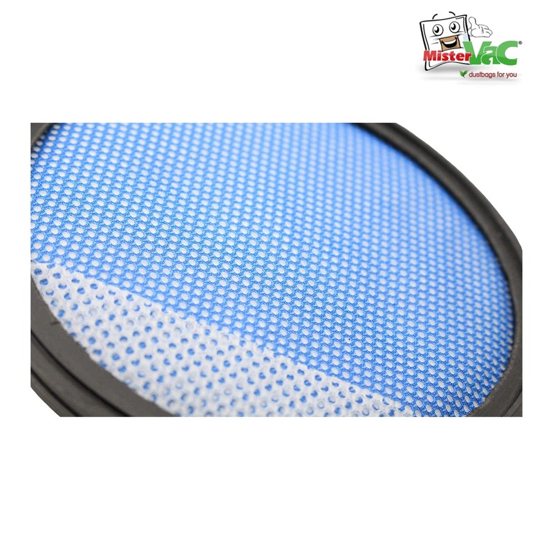 MisterVac Motor Protection Filter, Dust Container Filter Compatible with Fakir