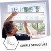 ABOOFAN 2pcs Vertical Blinds Mounting Brackets Shaped Curtain Fixing Clips