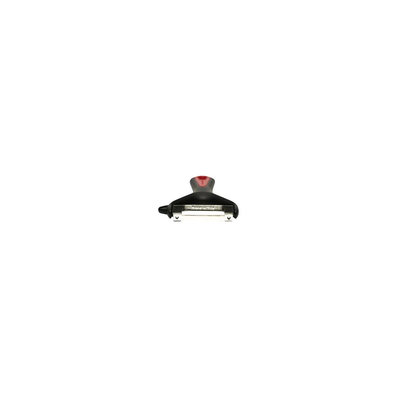 Westmark Gallant Peeler, Plastic/Stainless Steel, Black/Red/Silver