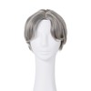 Clearstone WIGGY RICH Men's Comma Hair Wig Silver Ash