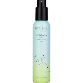 Pacifica Pacifica Hair Perfume & Body Fragrance Spray Mist - Montana Sky with Cedarwood, Elderflower, Black Pepper, Sage & Sandalwood – Alcohol-Free, Vegan & Cruelty-Free, 5 oz (1 Count)