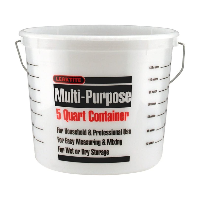 LEAKTITE 005Q55NM024 5 Qt Multi-Purpose Pail W