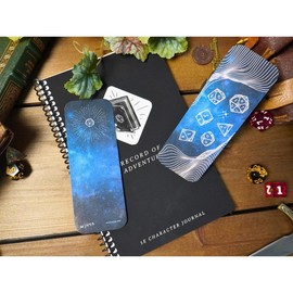 D20 Galaxy Bookmark