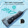 COSLUS Irrigador Bucal, Irrigador Dental Profesional con 5 Boquillas, 3
