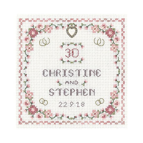 Heart Pearl Anniversary Sampler with Gold Heart Charm for a