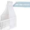roba Baby Cot Canopy White 16% Cotton 84% Polyester 160