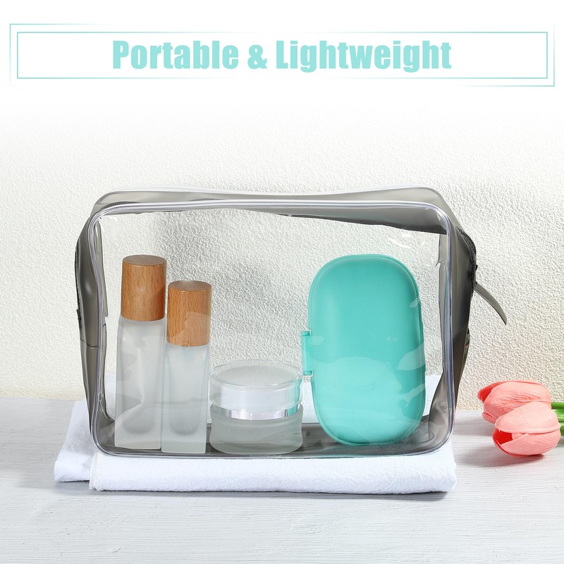 VOCOSTE Soap Dish, Soap Case, Soap Holder, For Travel, Camping,