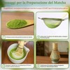 Alyvisun Set da 2 Fruste Matcha in Bambù con 76