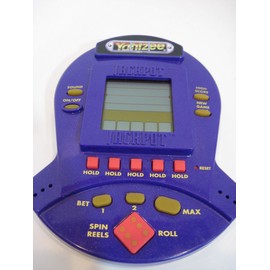 Yahtzee Jackpot Electronic Handheld Casino Style Game