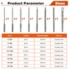 Faankiton 8PCS SDS Plus Hammer Drill Bit Set, Concrete Cross