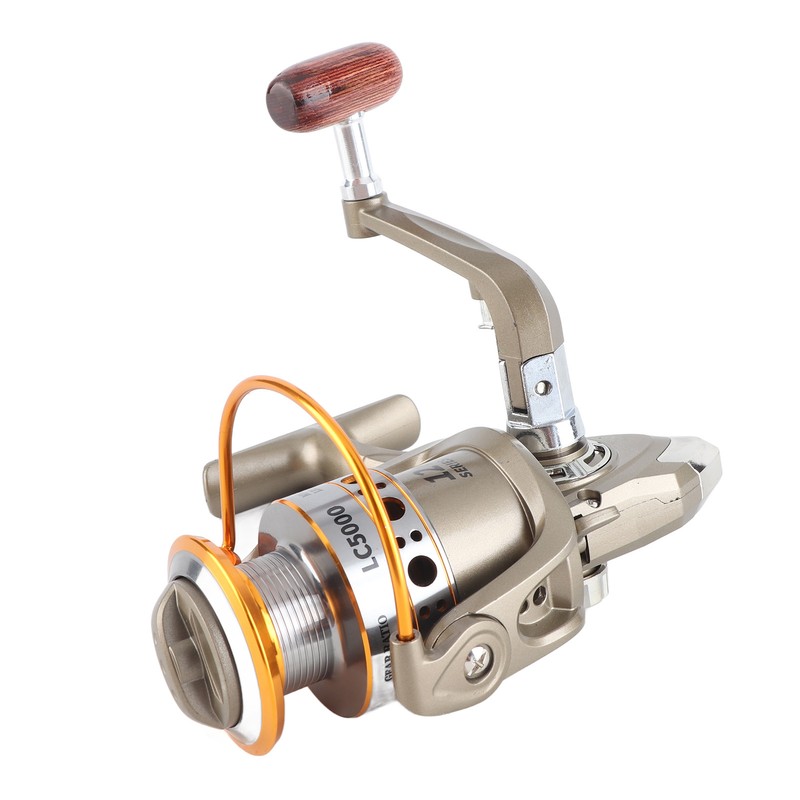 12BB Fishing Reel Foldable Arm Rocker Rear Drag Spool Fish