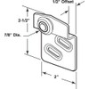 Prime-Line N 6668 By-pass Closet Door Top-Hung Front Rollers and