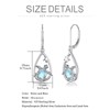 TOUPOP Sea Turtle Earrings for Women 925 Sterling Silver Sea
