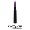 VMS Purple Tip Black Bullet Antenna Anti Theft for Silverado