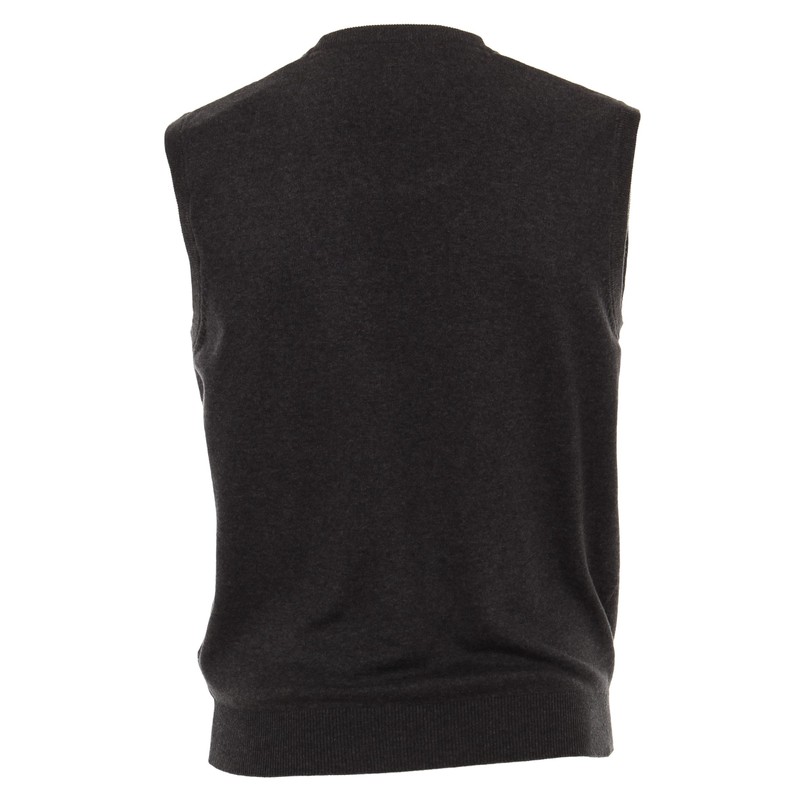 Redmond Plain Sweater Vest, 79 Grey