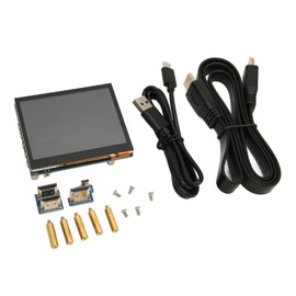 3.5 Inch Capacitive Touch Screen USB Type C I2C 5 Point Touch 640x480 IPS Display Touchscreen LCD Display for RPi