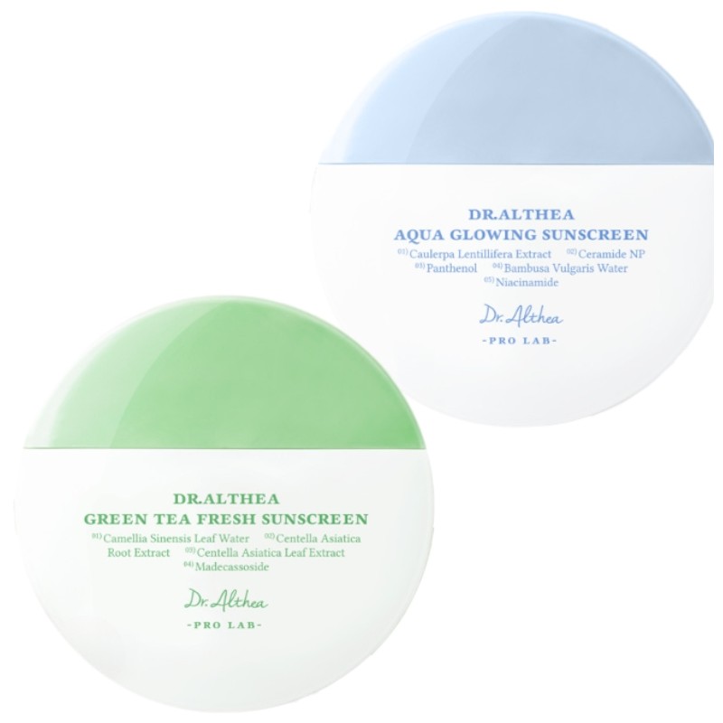 DR.ALTHEA Sunscreen SPF50+ PA++++ 45ml [Green Tea Fresh / Aqua