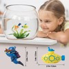 CousDUoBe 2.1 in Mini Floating Submarine Fish Tank Decoration Set，Cute