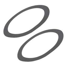 WIKIBB for Rane Performer Turntable Controller Scratch DJ Slipmats 7" Slip Rings Mat