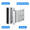 Home Security Door Lock, Fcicarn Childproof Door Reinforcement Lock with