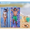 2 Pack Microfiber Oversized Lightweight Beach Towel 71"x32" Extra Thin