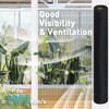 FCSOTSPS 304 Stainless Steel Mesh Window Screen Roll, 35IN x