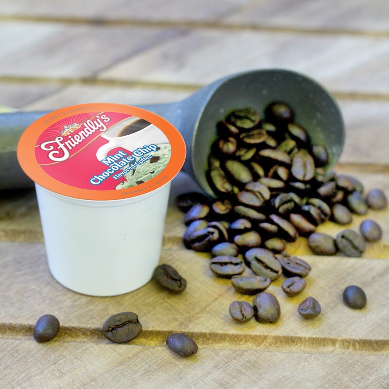 friendly's Flavored Ice Cream Coffee Pods, Compatible with Keurig K