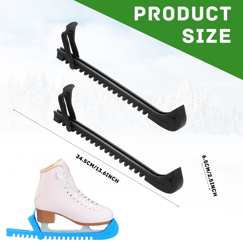 HMDZMR Ice Skate Guards Ice Skate Covers Adjustable Skate Guards